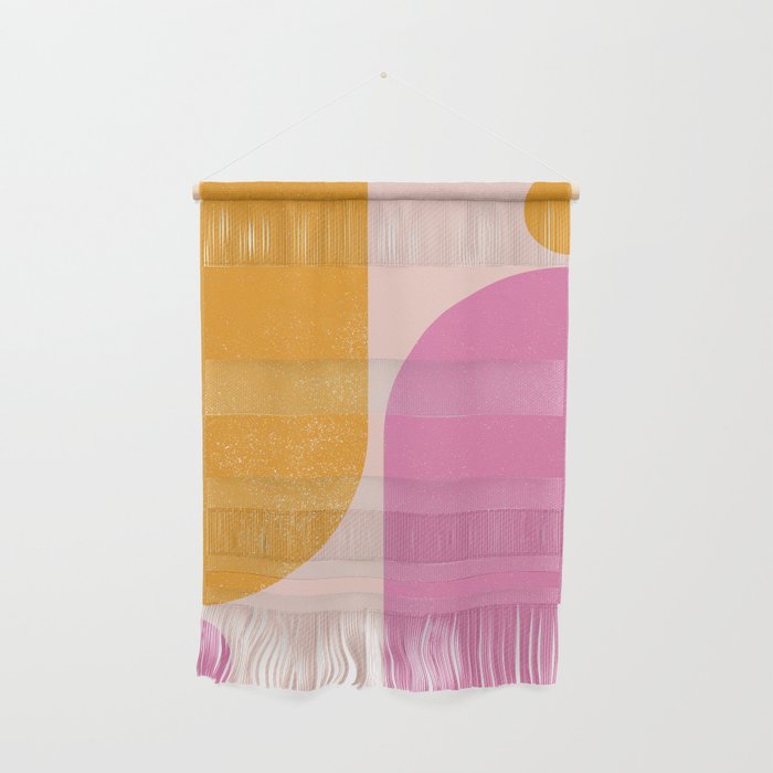 Arches in Peachy Orange and Pink - Summertime Wall Hanging Gallery Image 1