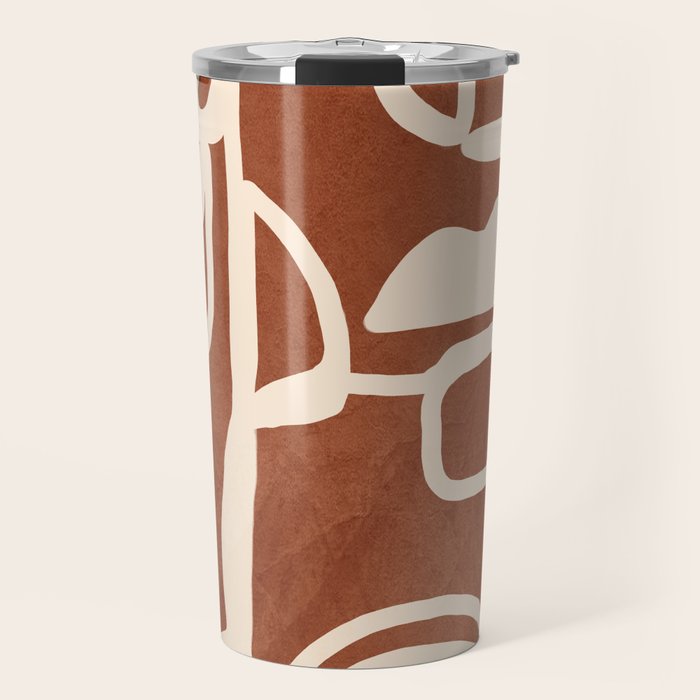 Abstract Lines 2 Travel Mug Gallery Image 1