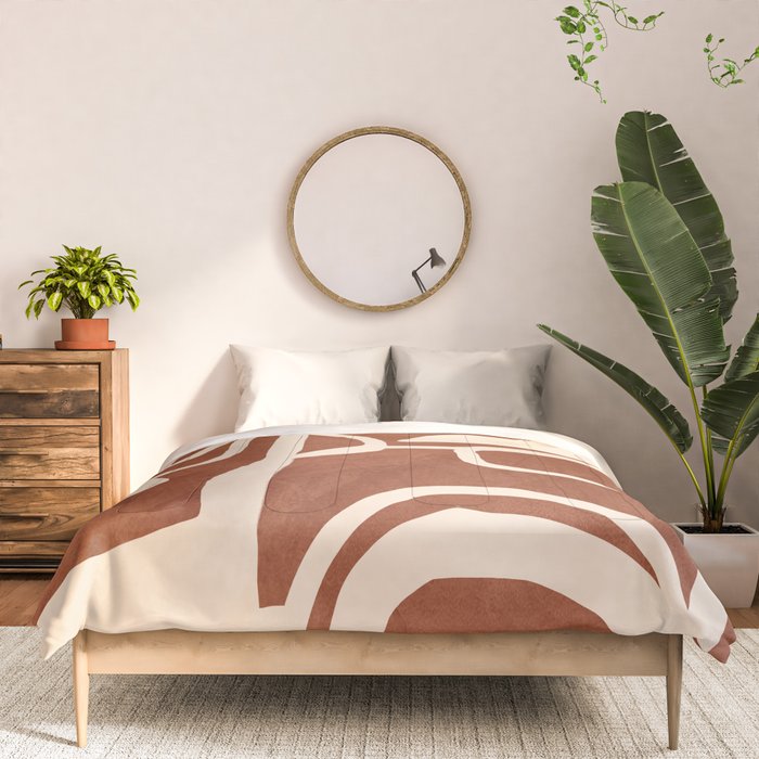Abstract Lines 2 Comforter Gallery Image 3