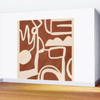 Abstract Lines 2 Wall Mural Gallery Image 2