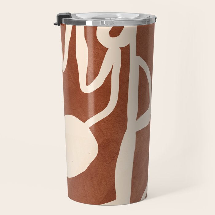 Abstract Lines 2 Travel Mug Gallery Image 3