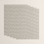 Boho Prints, Raindrops, Beige, Minimalism, Abstract Art Wrapping Paper Gallery Image 3