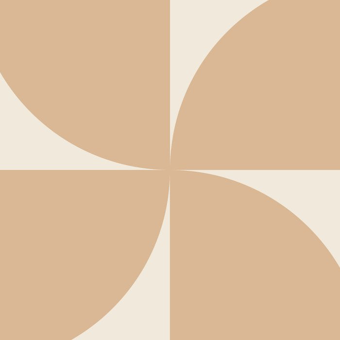 Bauhaus Mid Century Modern Geometric X Neutral Beige Coffee Mug Gallery Image 2