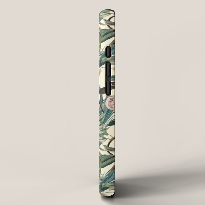 Floral and Birds Vintage Garden iPhone Case Gallery Image 2