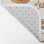 Le Pain Câest La Vie â Bread is Life French Bakery Illustration Bath Mat Gallery Image 2