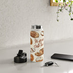Le Pain Câest La Vie â Bread is Life French Bakery Illustration Water Bottle Gallery Image 4
