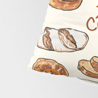 Le Pain Câest La Vie â Bread is Life French Bakery Illustration Pillow Sham Gallery Image 4