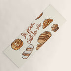 Le Pain Câest La Vie â Bread is Life French Bakery Illustration Yoga Mat Gallery Image 1