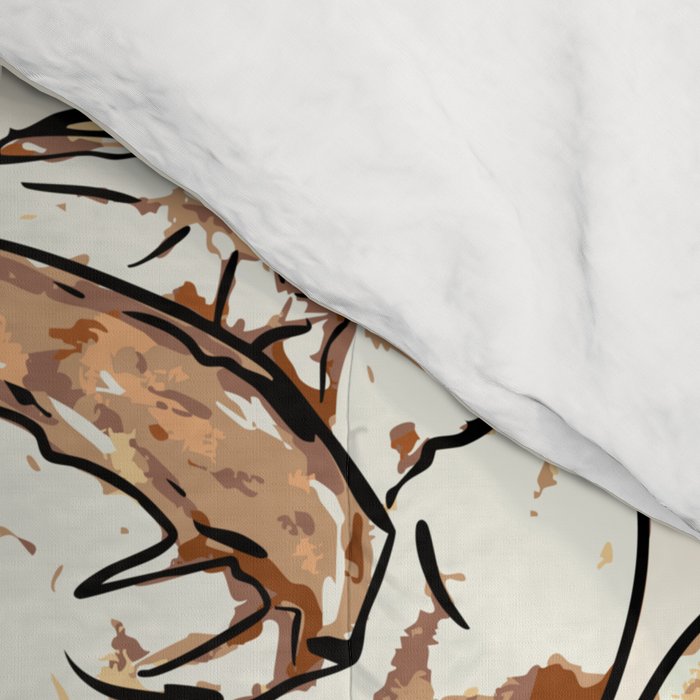 Le Pain Câest La Vie â Bread is Life French Bakery Illustration Comforter Gallery Image 4