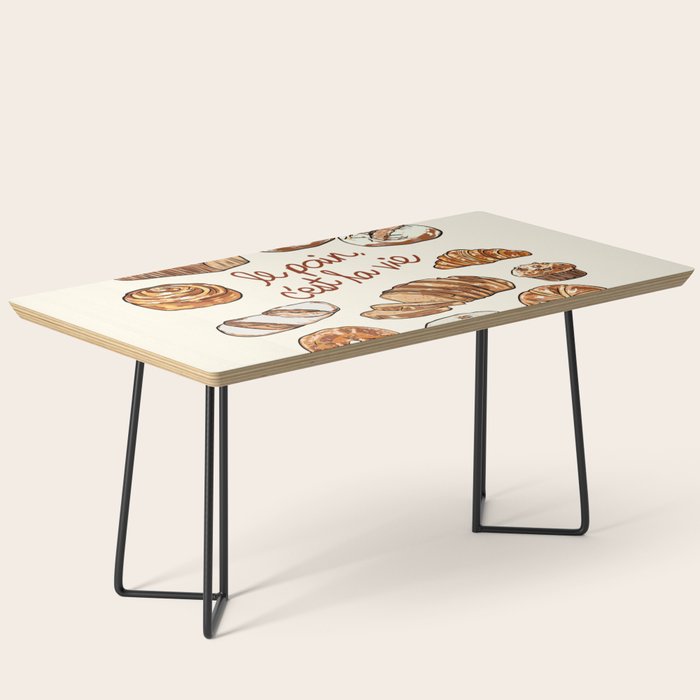 Le Pain Câest La Vie â Bread is Life French Bakery Illustration Coffee Table Gallery Image 1