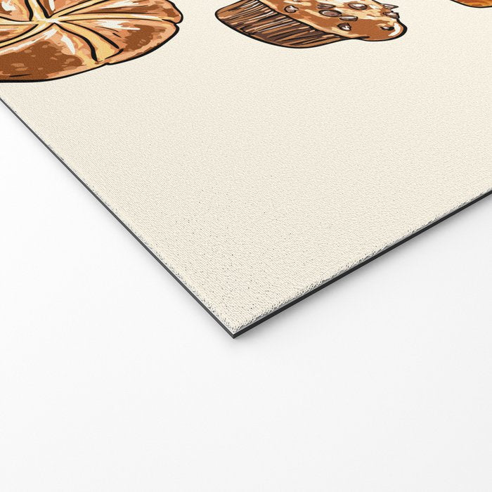 Le Pain Câest La Vie â Bread is Life French Bakery Illustration Welcome Mat Gallery Image 2