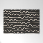 Noir: Mid Century Pattern Welcome Mat Gallery Image 1