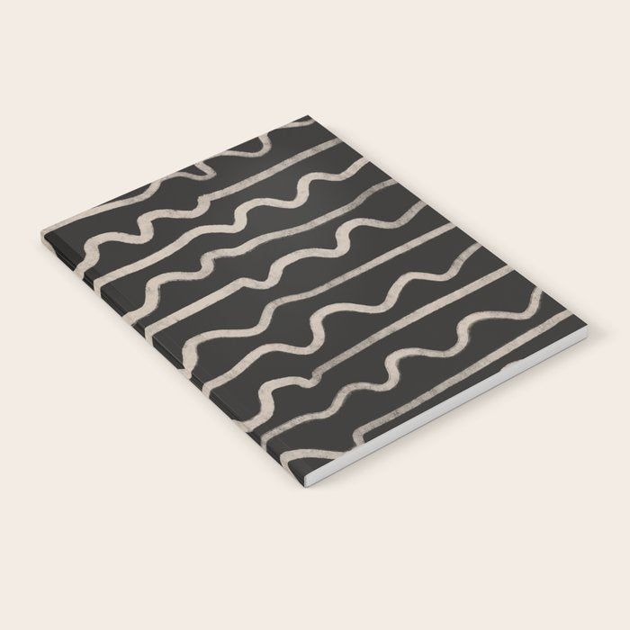 Noir: Mid Century Pattern Notebook Gallery Image 2