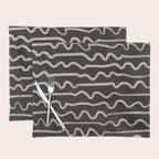 Noir: Mid Century Pattern Placemat Gallery Image 1
