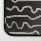 Noir: Mid Century Pattern Laptop Sleeve Gallery Image 3