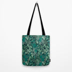 Tropical Jungle Garden Leaves {Jade} Tote Bag Gallery Image 2