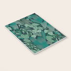 Tropical Jungle Garden Leaves {Jade} Notebook Gallery Image 3