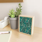 Tropical Jungle Garden Leaves {Jade} Mini Art Print Gallery Image 2
