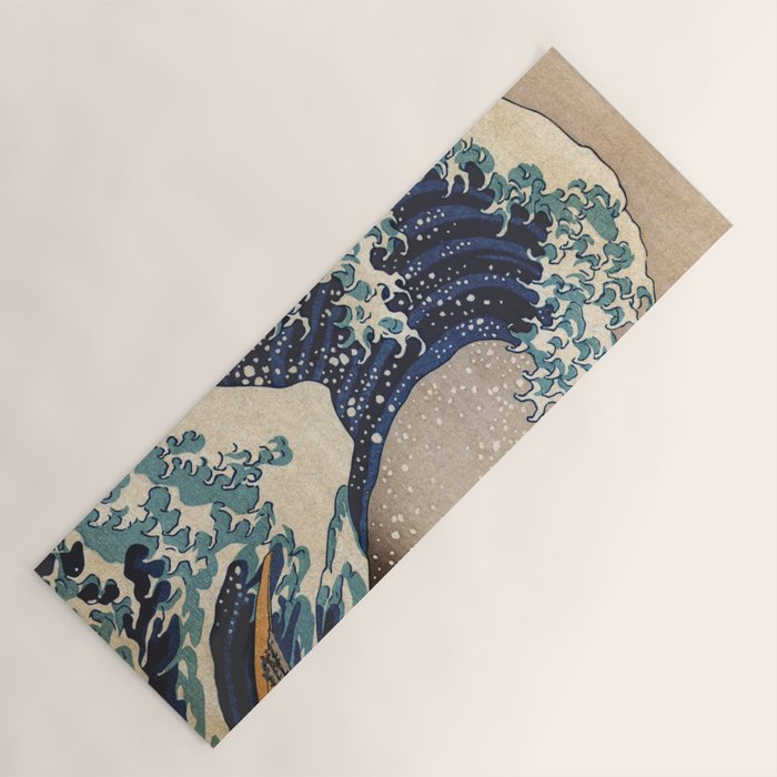 The Great Wave off Kanagawa Yoga Mat Gallery Image 1