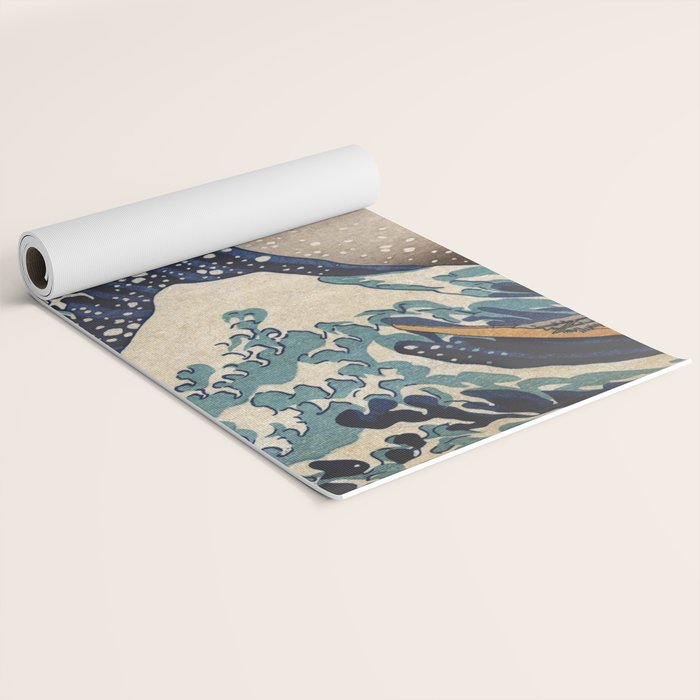 The Great Wave off Kanagawa Yoga Mat Gallery Image 2