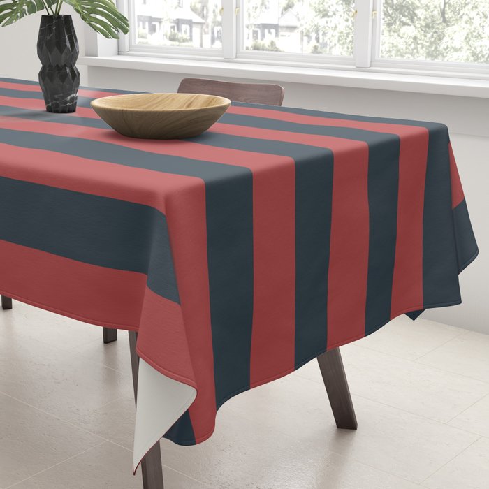 Stratified Sea Stripes Tablecloth Gallery Image 3