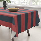 Stratified Sea Stripes Tablecloth Gallery Image 3