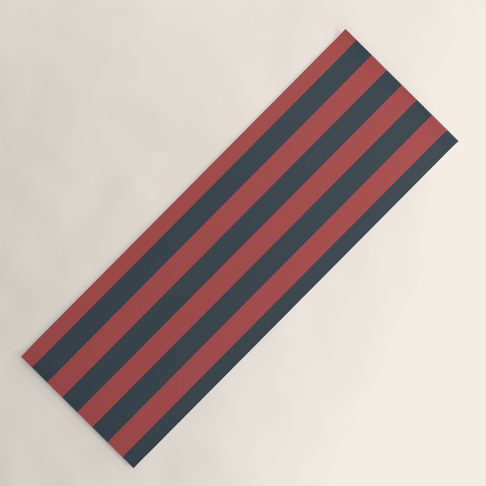 Stratified Sea Stripes Yoga Mat Gallery Image 1