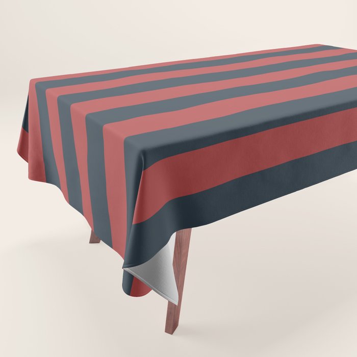 Stratified Sea Stripes Tablecloth Gallery Image 1