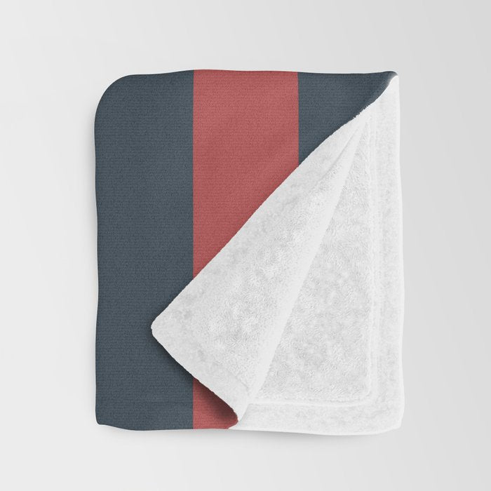 Stratified Sea Stripes Throw Blanket Gallery Image 3