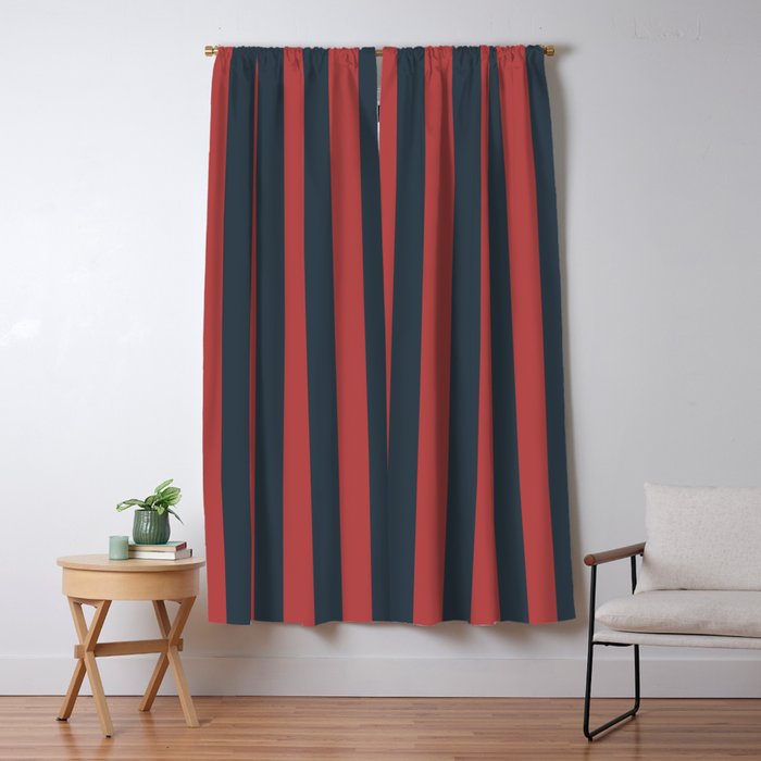 Stratified Sea Stripes Window Curtain Gallery Image 5