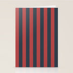 Stratified Sea Stripes Stationery Card Gallery Image 2