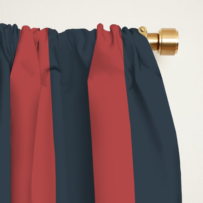 Stratified Sea Stripes Window Curtain Gallery Image 2