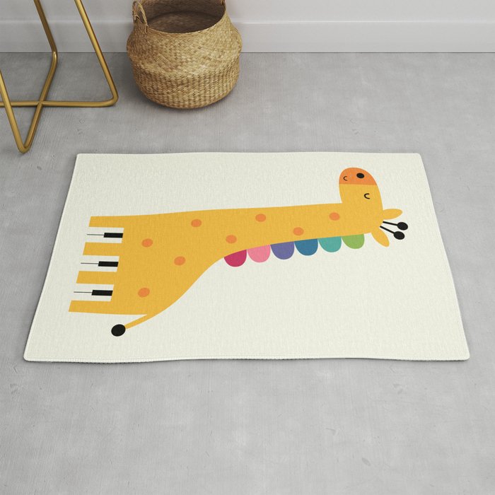 Giraffe Piano Rug Gallery Image 1