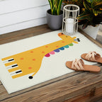 Giraffe Piano Outdoor Rug Gallery Image 2