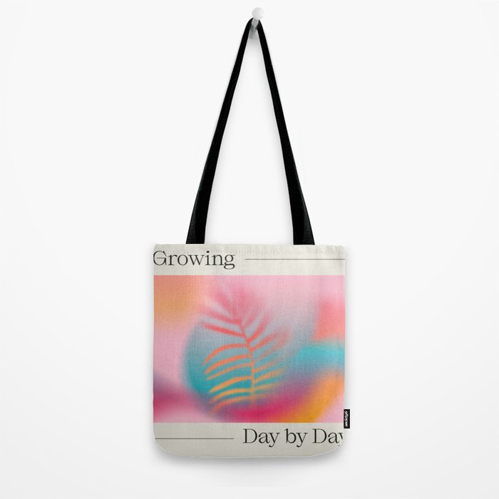 Growing, Day by Day Tote Bag Gallery Image 2
