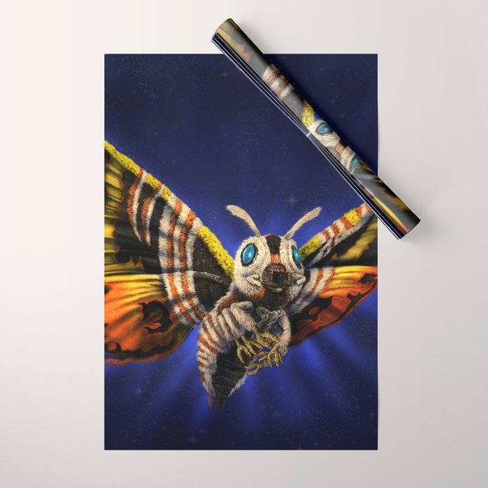 Mothra Queen of Monsters Wrapping Paper Gallery Image 1