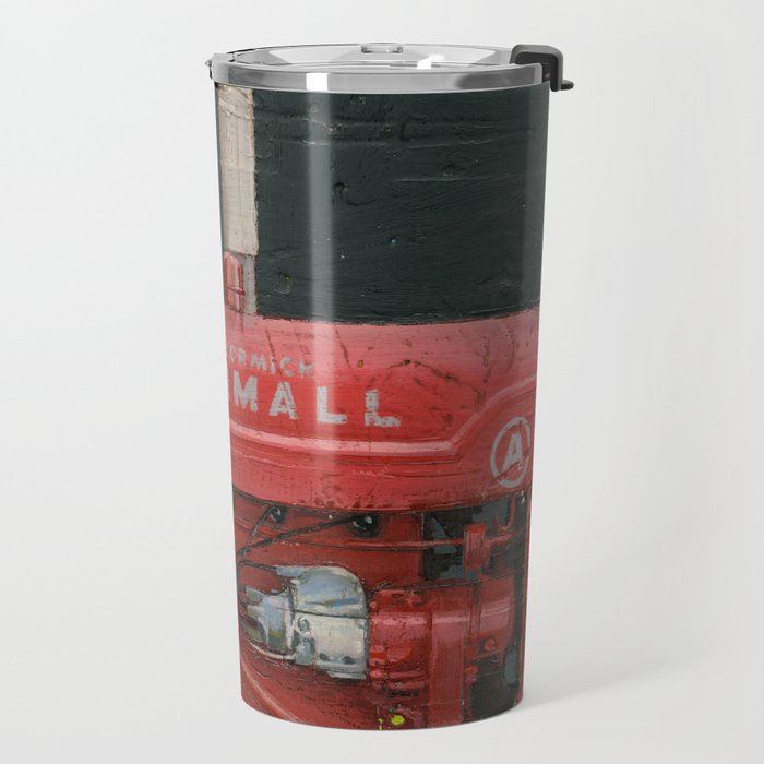 vintage IH farmall tractor series A Travel Mug Gallery Image 2