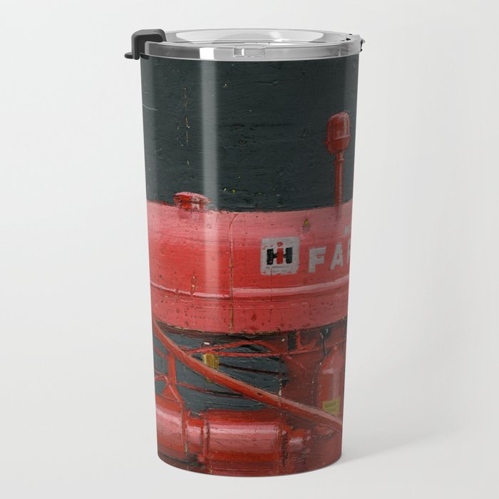 vintage IH farmall tractor series A Travel Mug Gallery Image 3