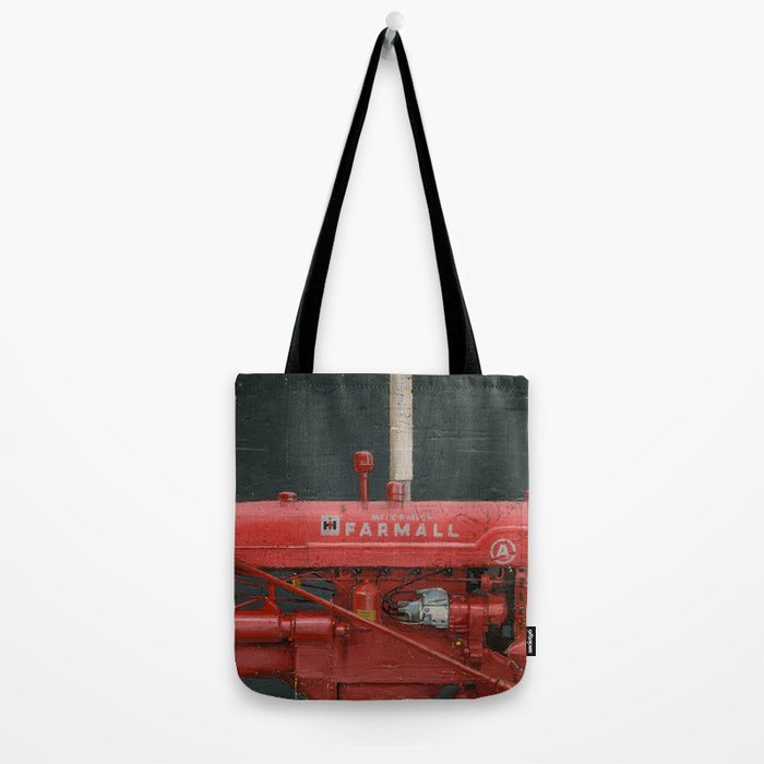 vintage IH farmall tractor series A Tote Bag Gallery Image 2