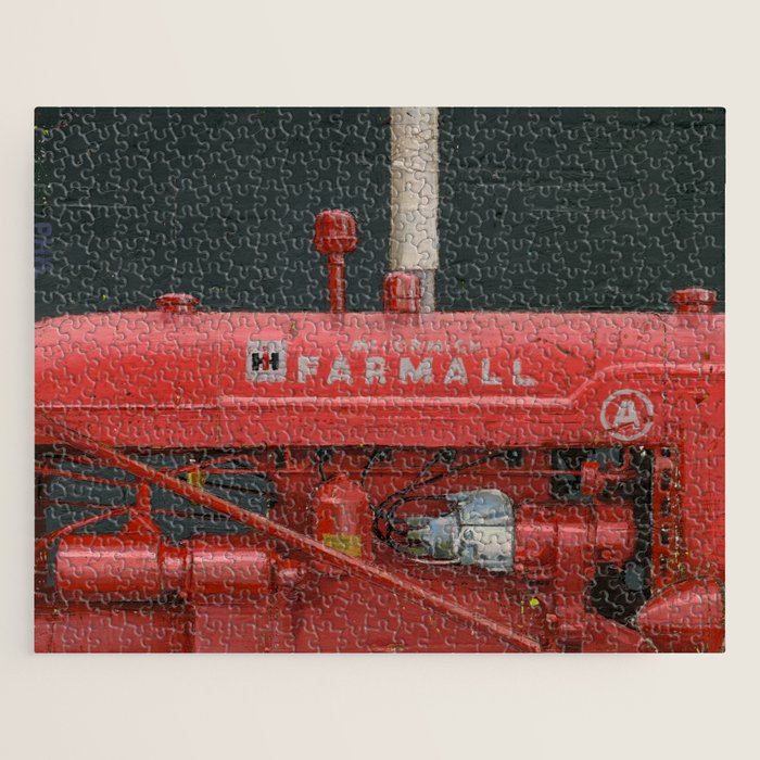 vintage IH farmall tractor series A Jigsaw Puzzle Gallery Image 1