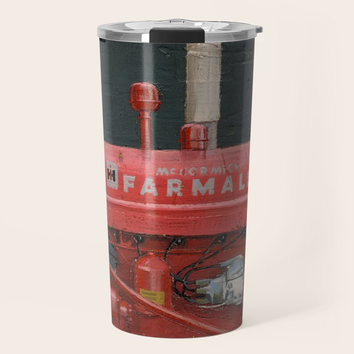 vintage IH farmall tractor series A Travel Mug Gallery Image 1