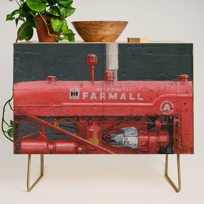 vintage IH farmall tractor series A Credenza Gallery Image 1