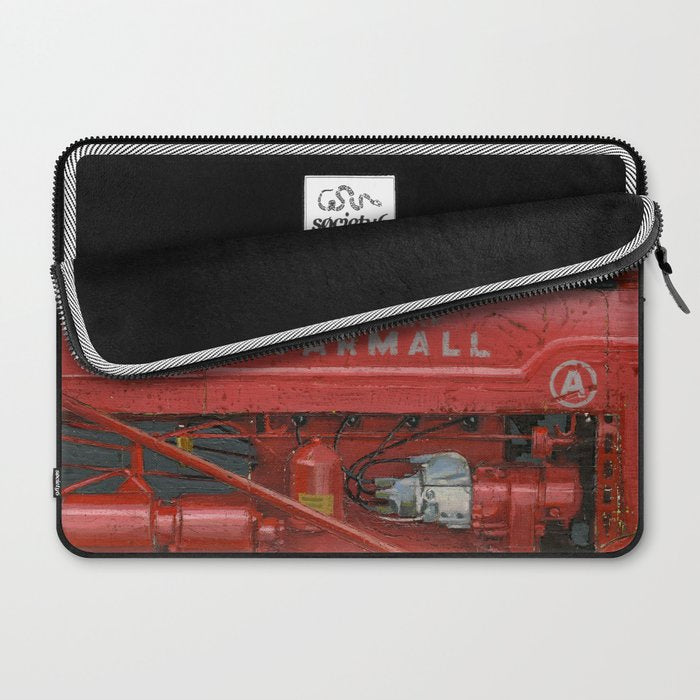 vintage IH farmall tractor series A Laptop Sleeve Gallery Image 2