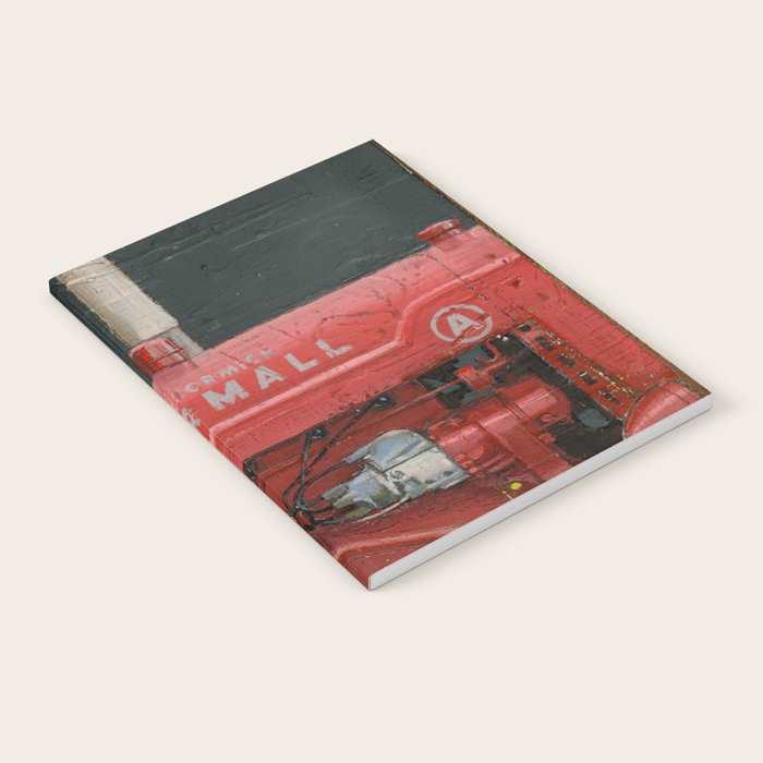 vintage IH farmall tractor series A Notebook Gallery Image 2