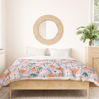 Lilac Wildflower Collection Duvet Cover Gallery Image 3