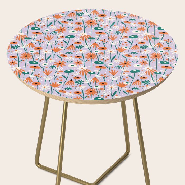Lilac Wildflower Collection Side Table Gallery Image 2