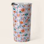 Lilac Wildflower Collection Travel Mug Gallery Image 3