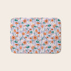 Lilac Wildflower Collection Bath Mat Gallery Image 1
