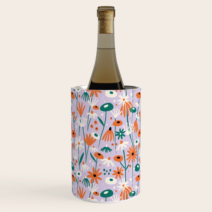Lilac Wildflower Collection Wine Chiller Gallery Image 3