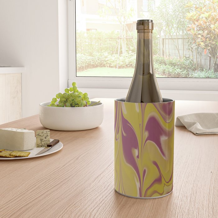 Berry Chartreuse Getgel Marble Wine Chiller Gallery Image 4